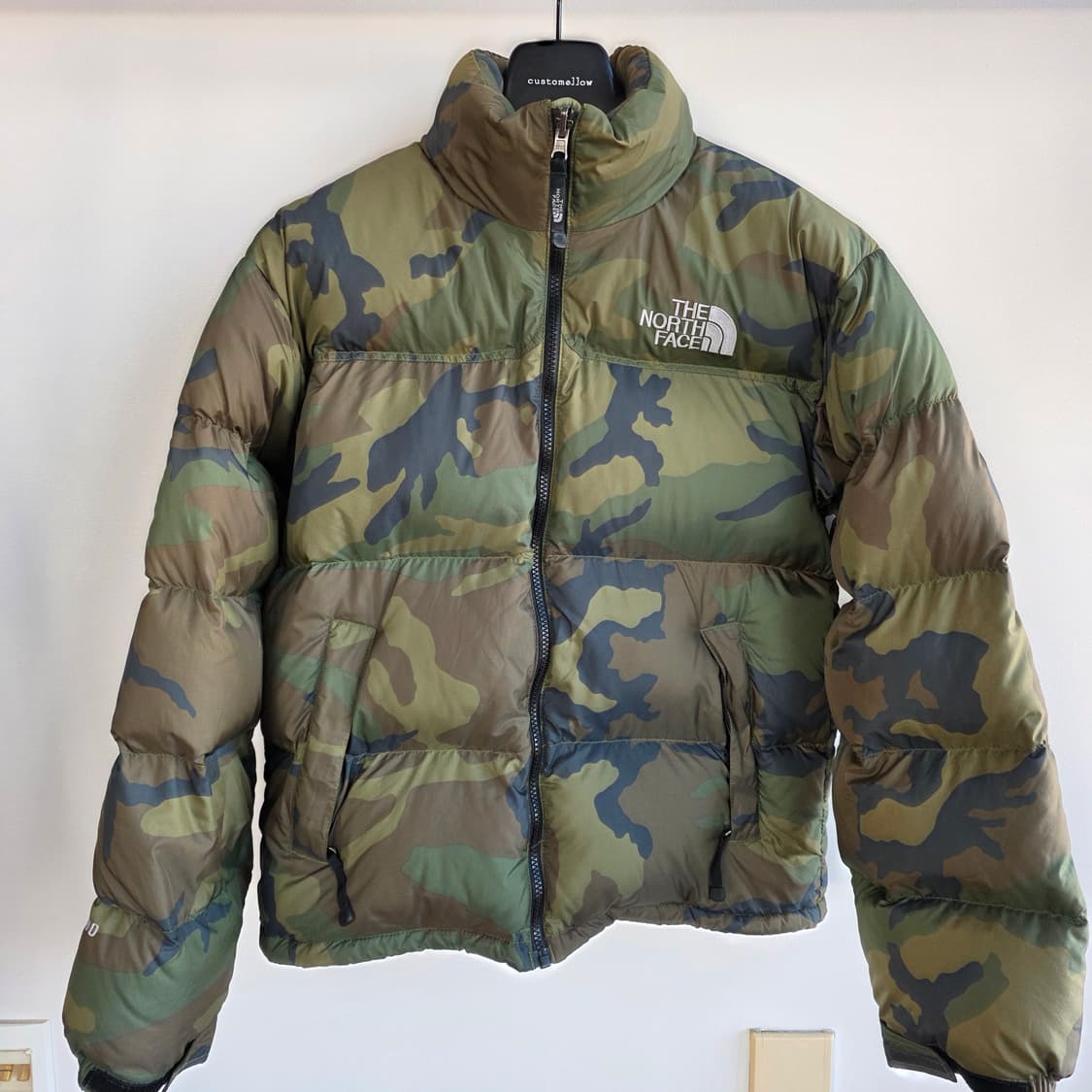 신품급!! 오리지널 일본판 노스페이스 700 눕시 센터로고 카모S(95) 상품이미지2