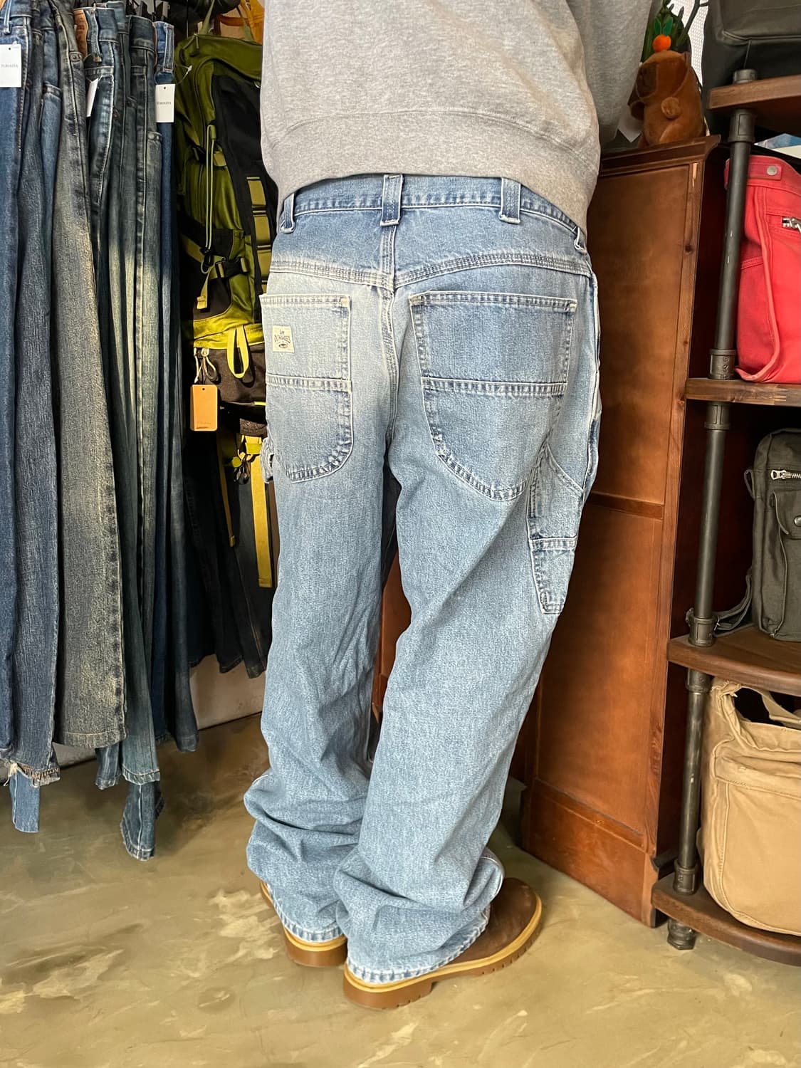 90~00s 빈티지 Lee Dungarees 카펜터 데님 36x32 상품이미지1