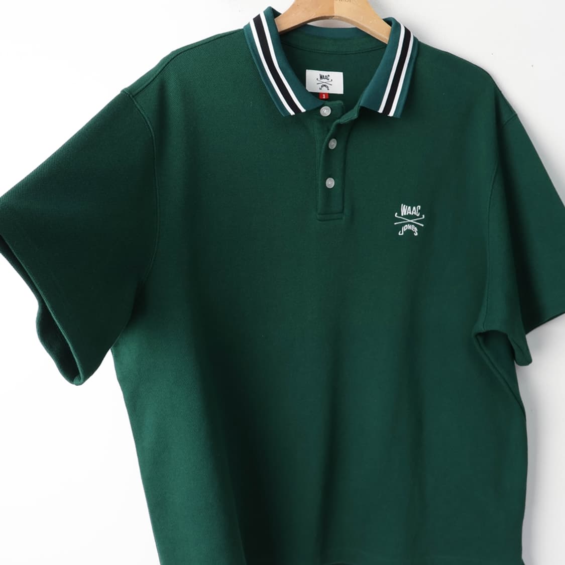 110/WAAC X JONES 카라 포인트 반팔 폴로 티셔츠 상품이미지5