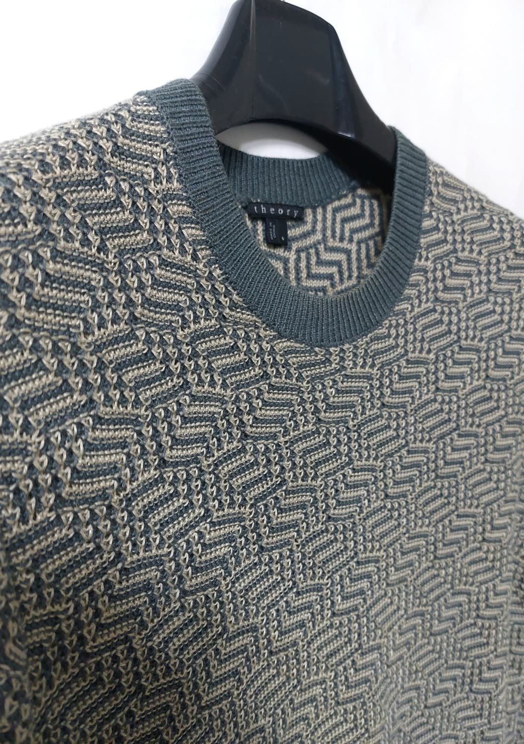 띠어리 린넨 스판 니트 100 상품이미지2