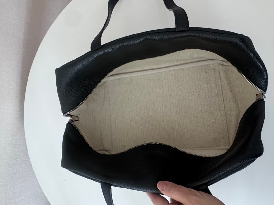 SHOULDER FOLDING BAG_BLACK 상품이미지4