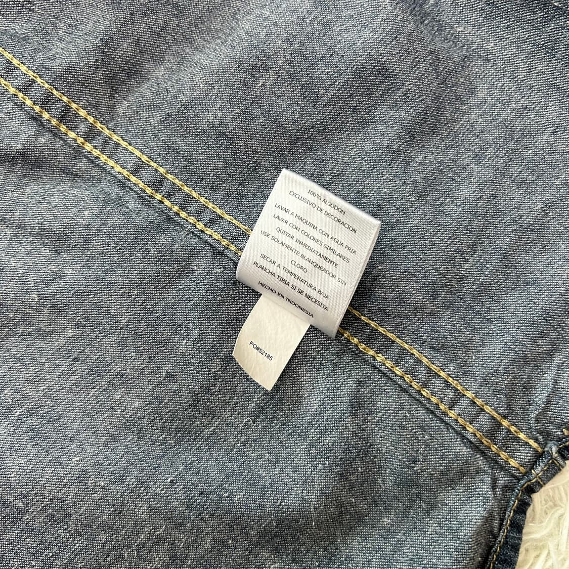 리바이스 데님 웨스턴 셔츠 (S) 상품이미지9