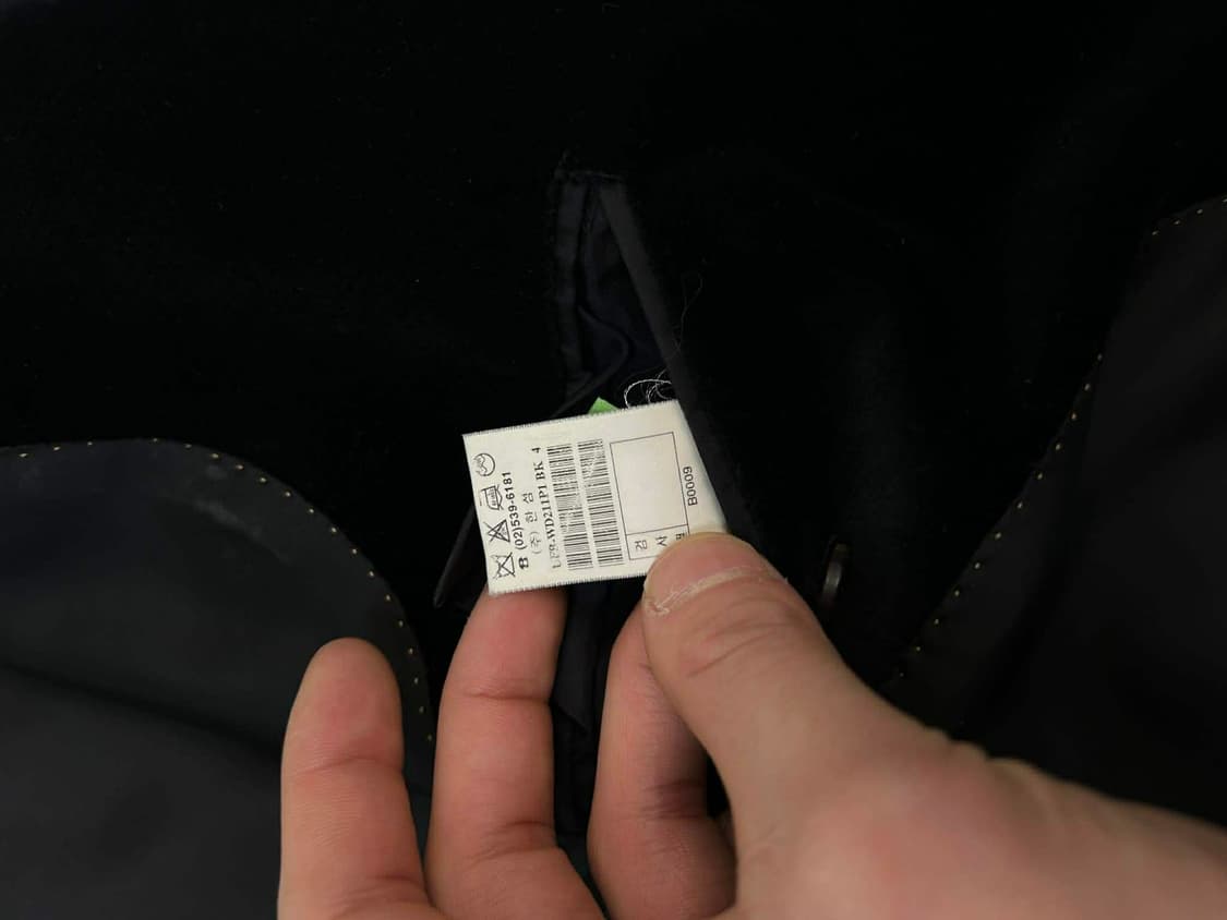 [110] 타임 한섬 벨벳 블랙 남성 1B 블레이져 자켓 상품이미지5