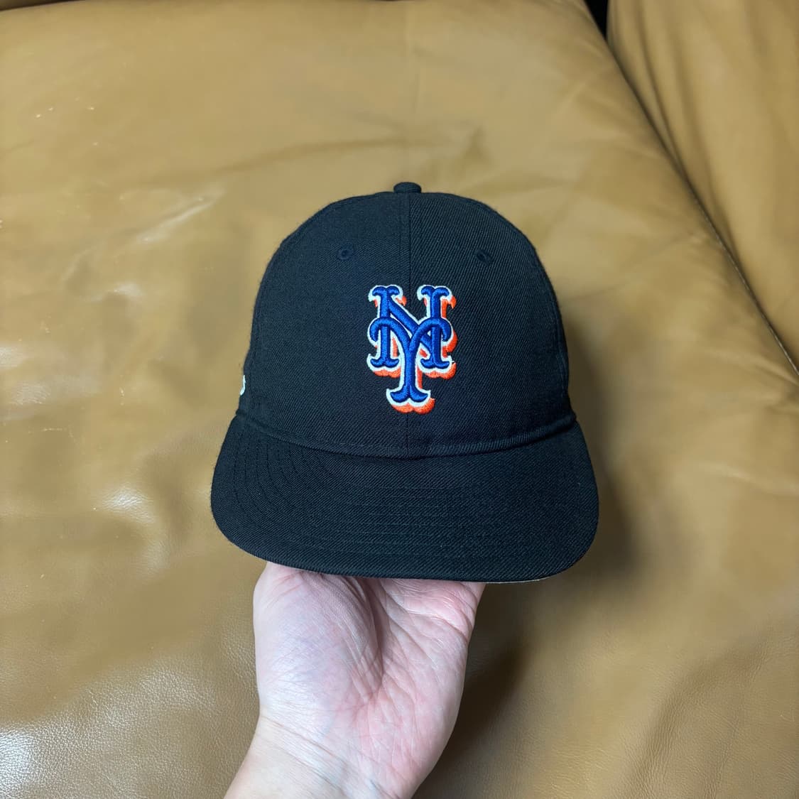 빔즈 빔스 뉴에라 9Fifty 6패널 볼캡 모자 뉴욕 메츠 블랙 상품이미지2