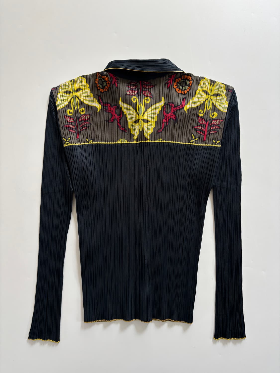 Pleats Please 플리츠플리즈 그린 패턴 플리츠 탑  상품이미지10