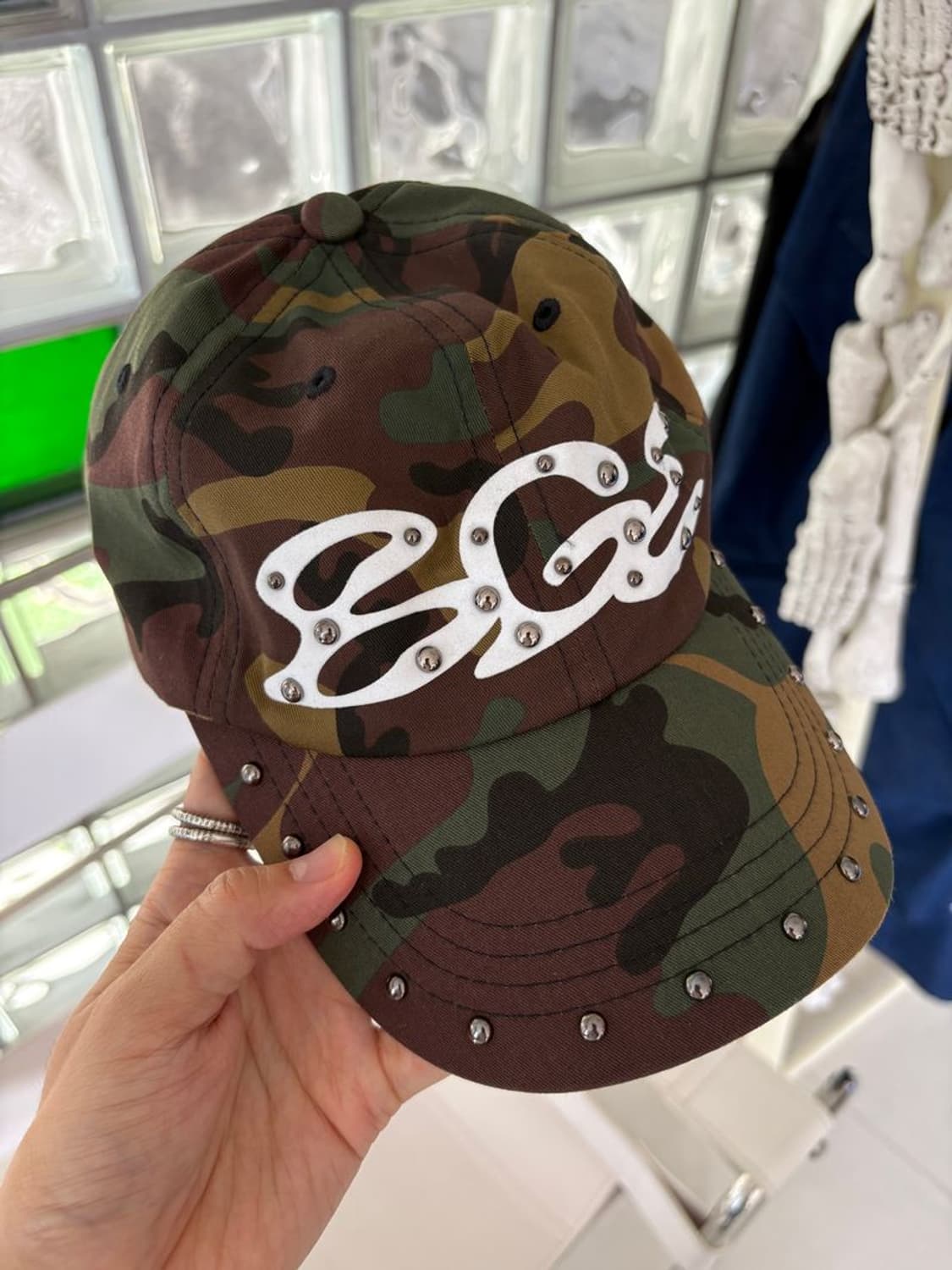 CAMO STUDS CAP 카모 스터드 캡 상품이미지2