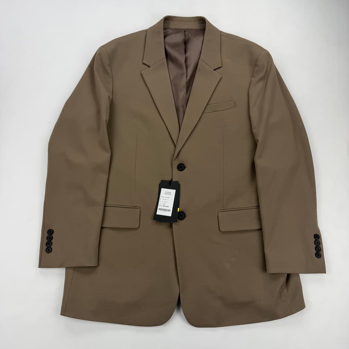 무탠다드 오버사이즈 블레이저 더스트베이지 상품이미지1