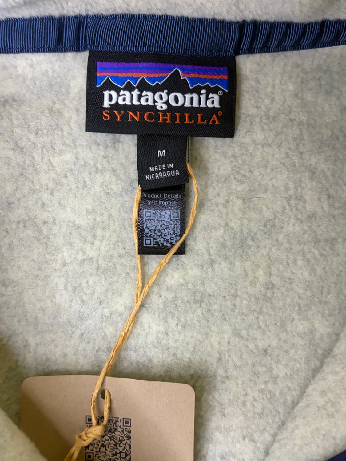 파타고니아 신칠라 오트밀 헤더 M size 새상품 상품이미지3