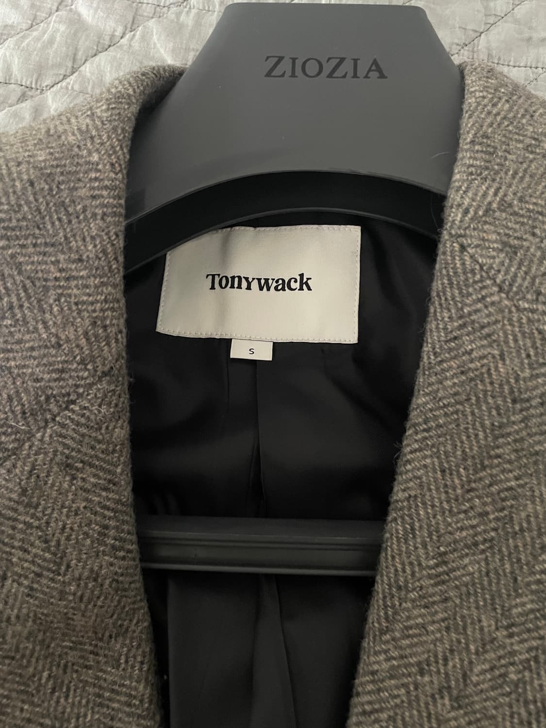 토니웩 헤링본 코트  상품이미지4