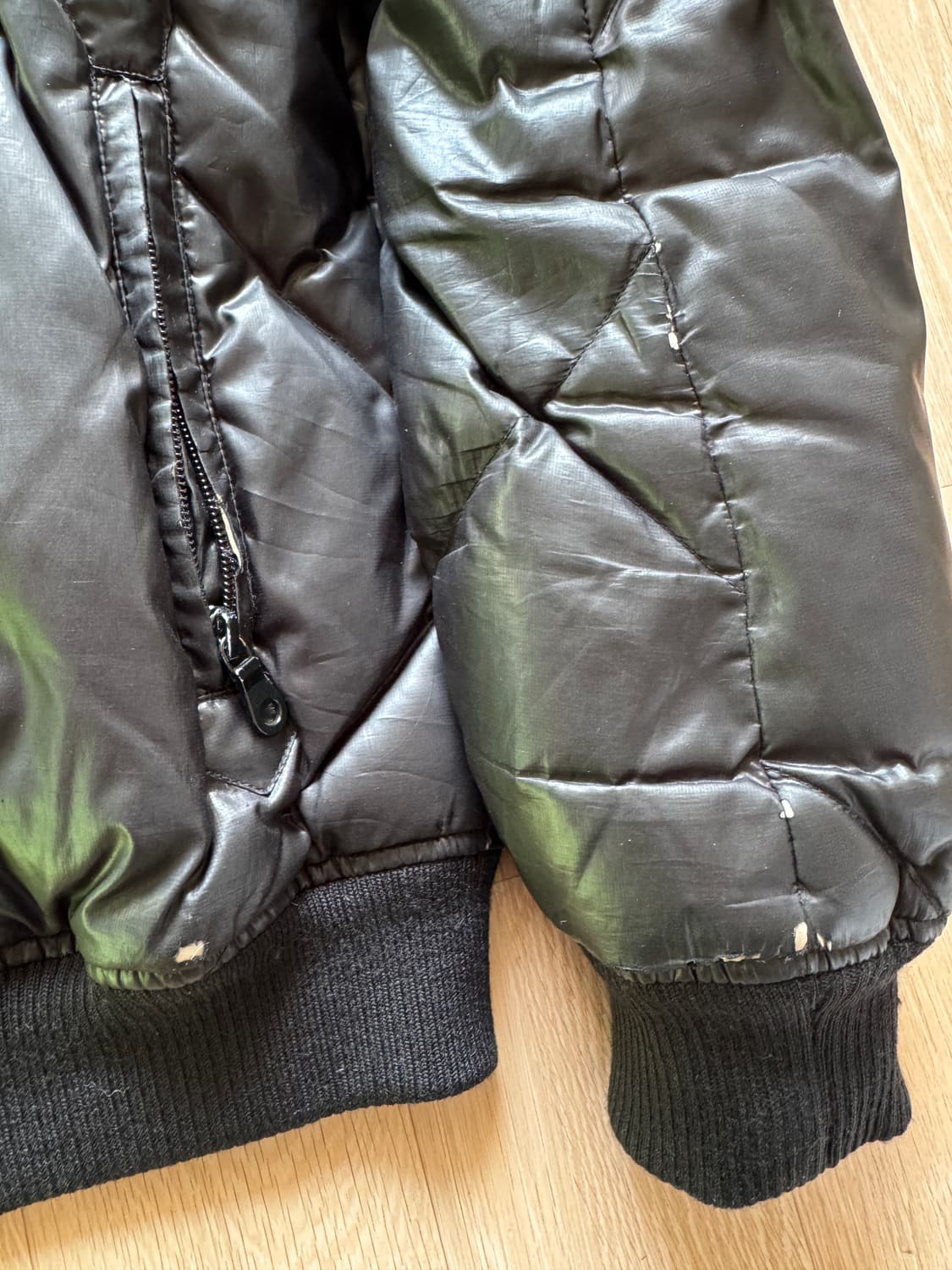 aba house 퍼 후드 패딩 상품이미지3