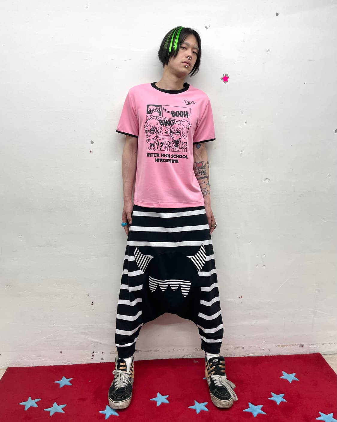 Speedo Cartoon Pink T-shirt  상품이미지4