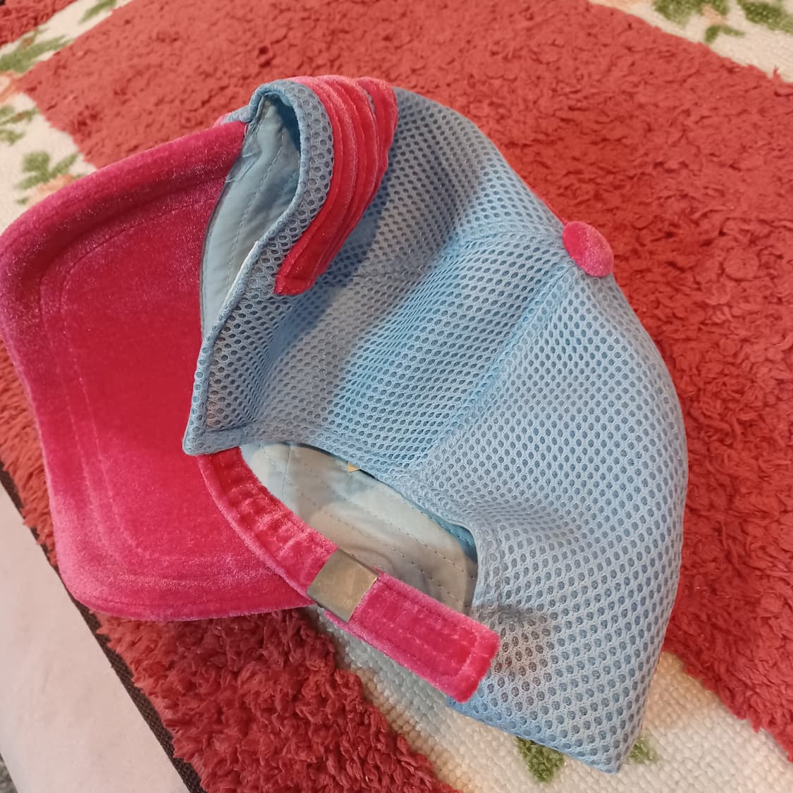 00s y2k 아카이브 아디다스 벨루아 매쉬 볼캡 찐핑 상품이미지7