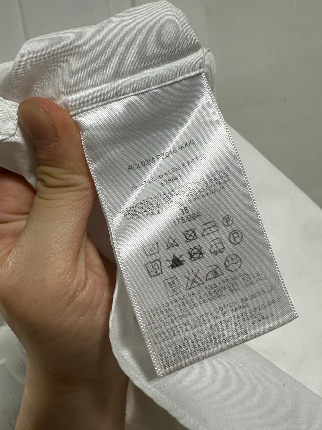 브리오니 화이트 셔츠 상품이미지6