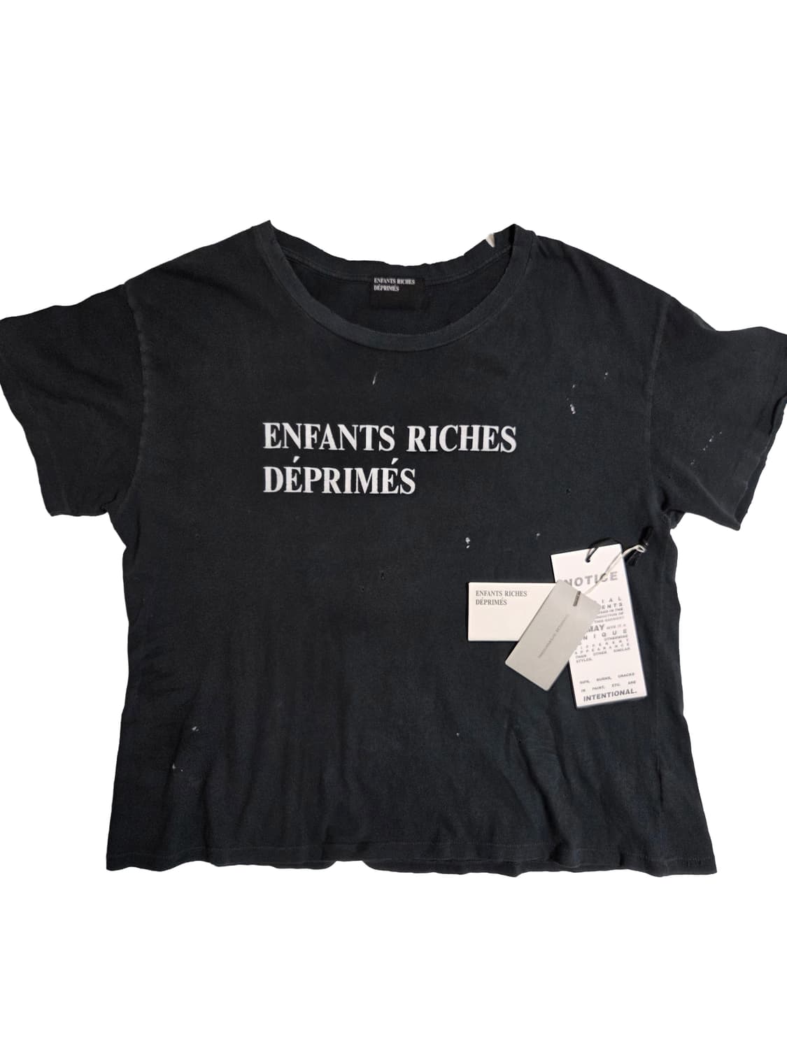"ENFANTS RICHES DEPRIMES LOGO BLACK T-SH 상품이미지1