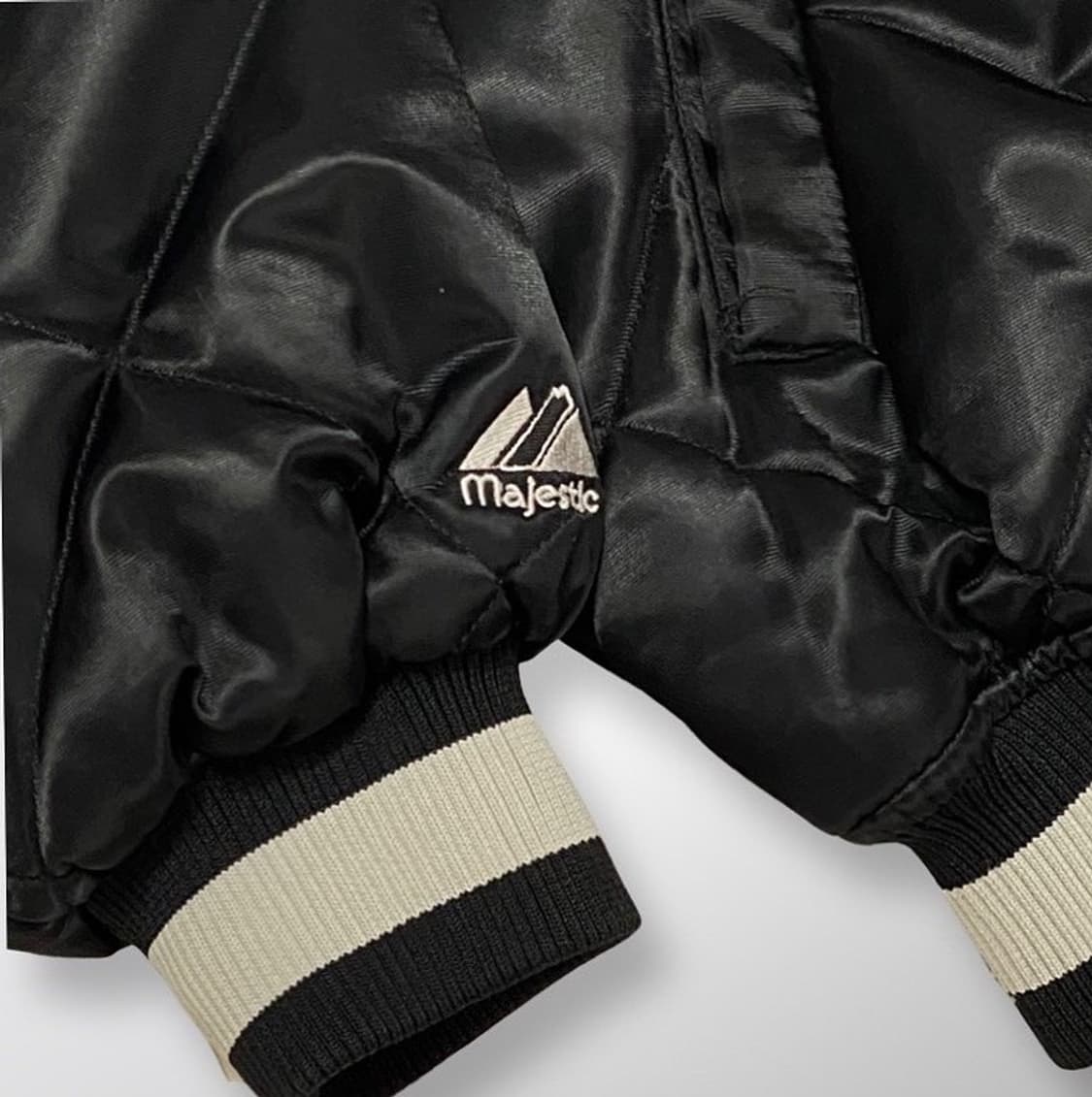 대장급 90s USA 마제스틱 LA킹스 바시티자켓 상품이미지9