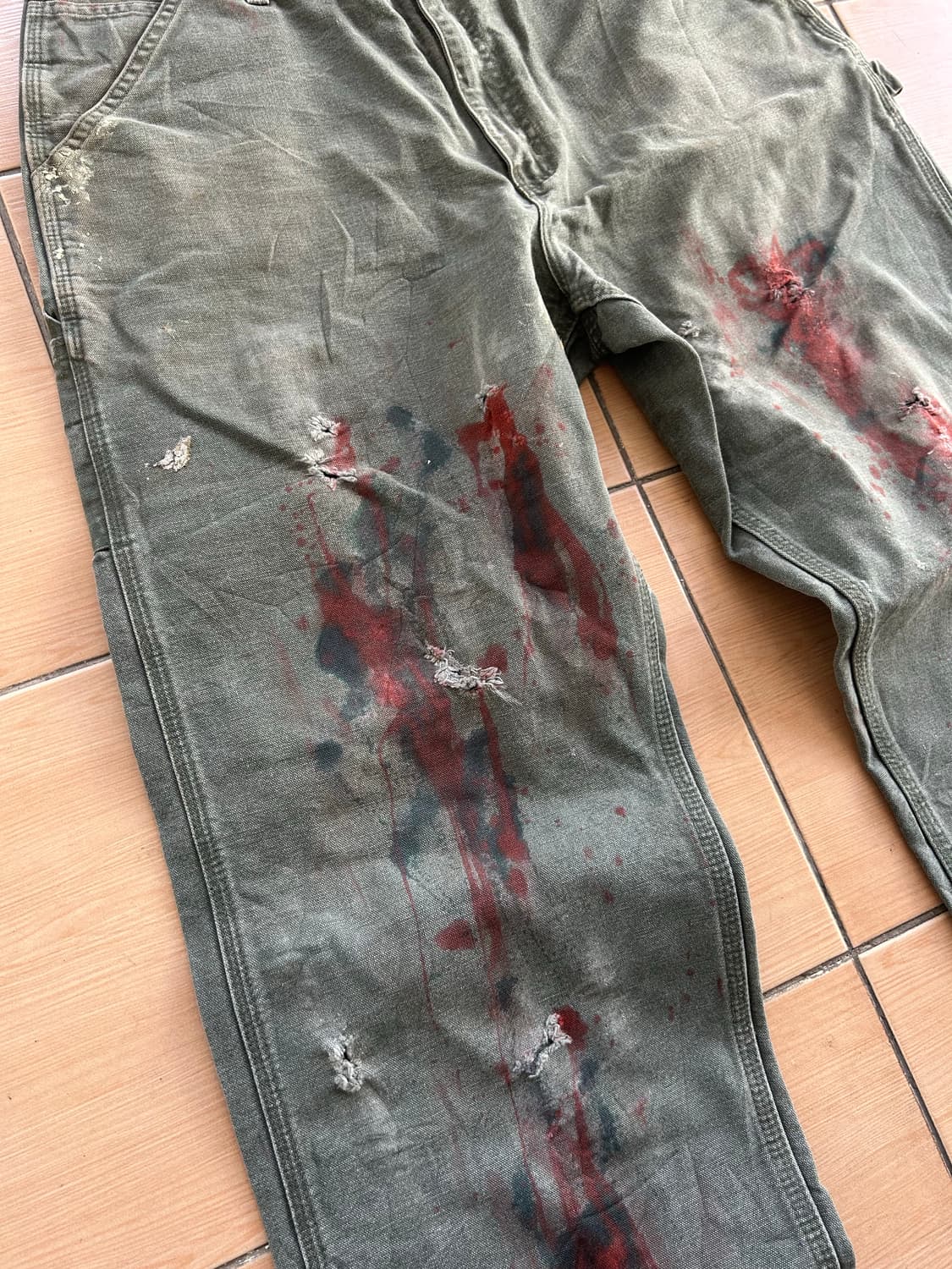 칼하트 B11 싱글니 모스 36in 상품이미지3