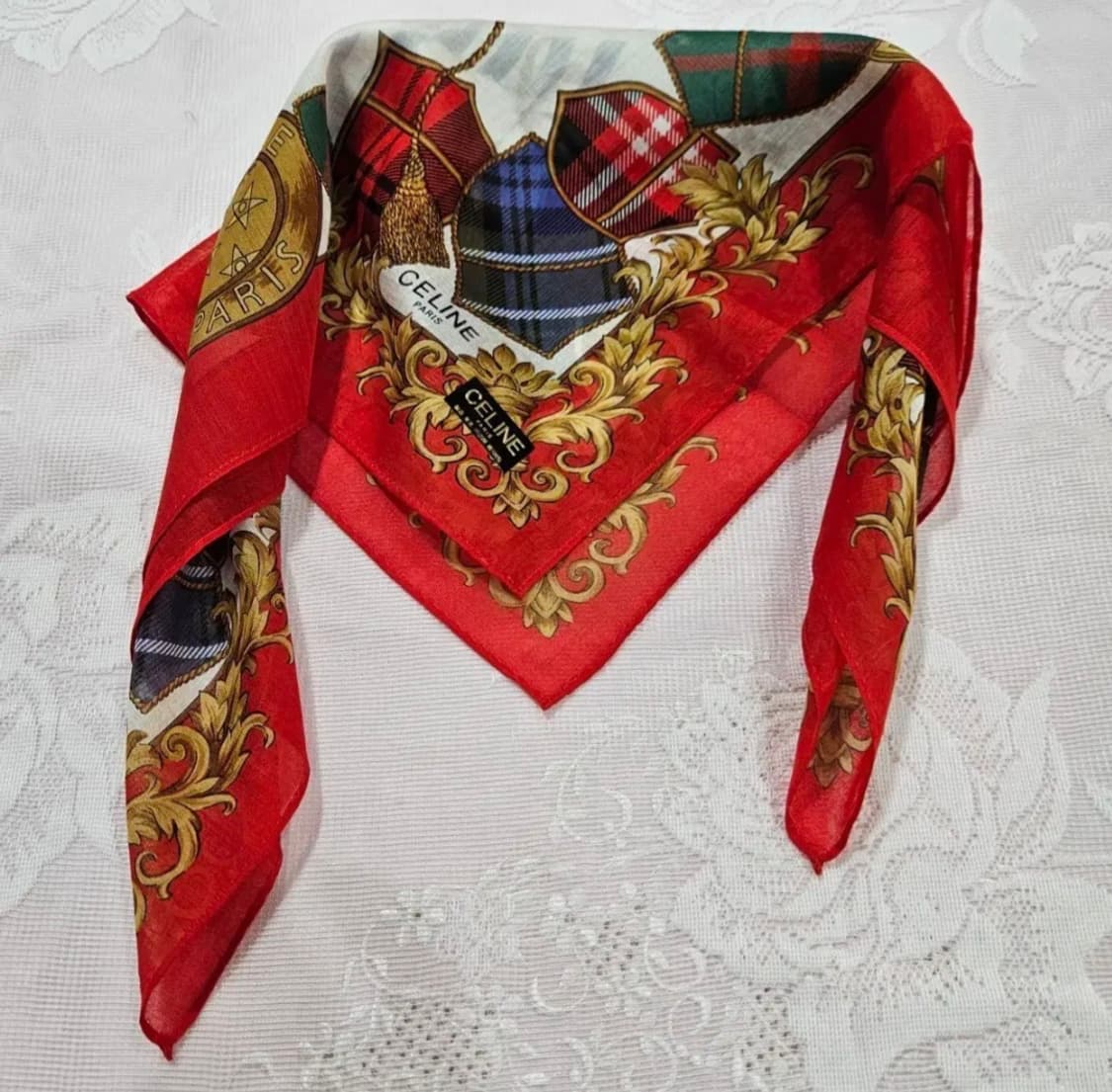 CELINE 빈티지 손수건 상품이미지1