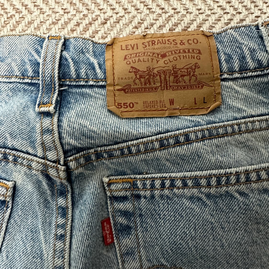 LEVI'S 550 90's usa made vintage pants 상품이미지3