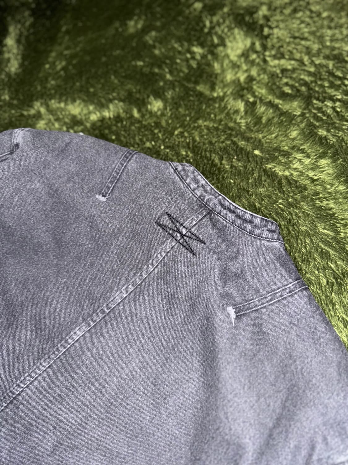 [XL] 코스트퍼킬로 V3 숄더 패디드 데님 모터사이클 자켓 상품이미지9