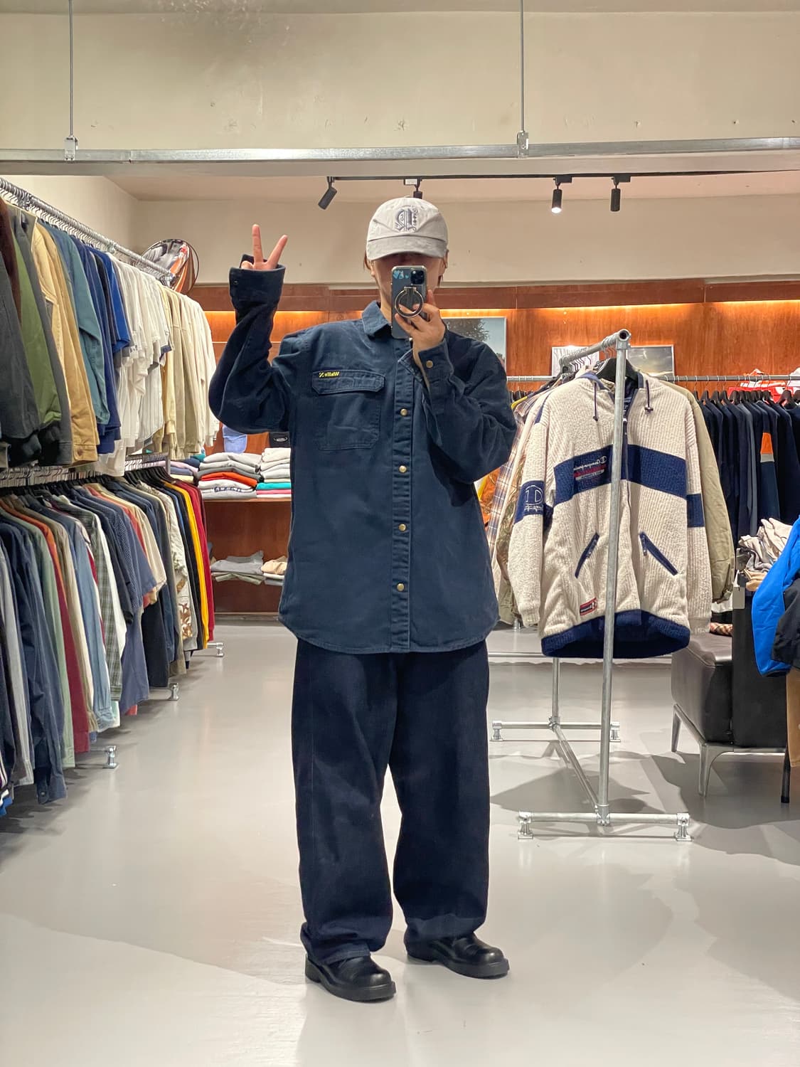 Walls 더 캔버스 워크 셔츠   상품이미지5