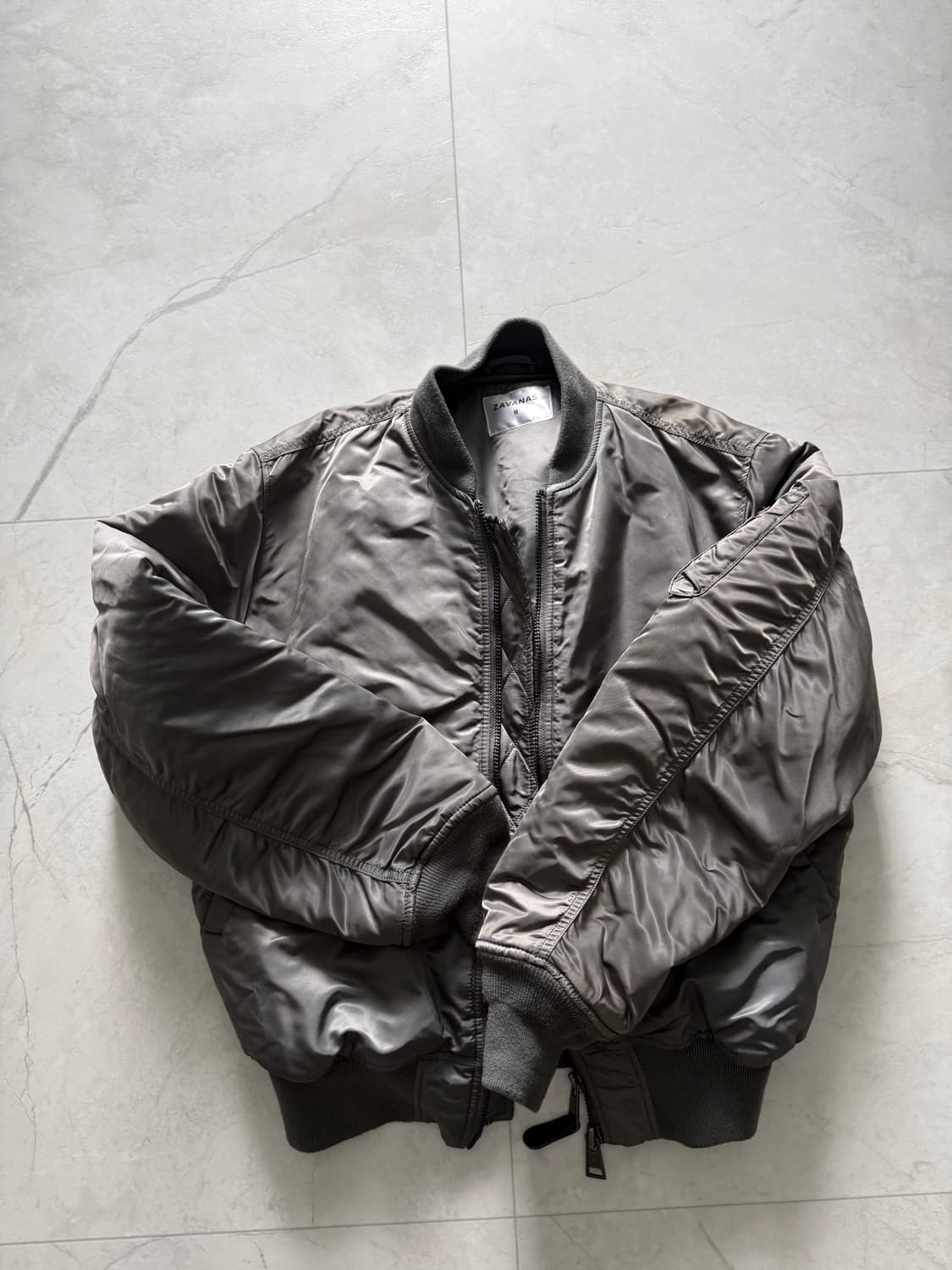 (M) 자바나스 ma-1 메탈 항공점퍼 상품이미지1