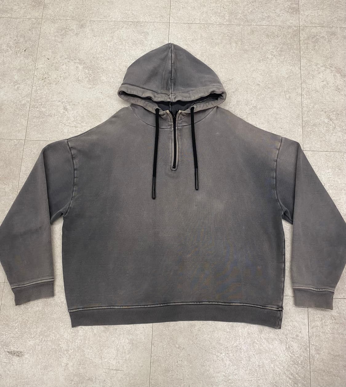 Yeezy season1 하프집업 캐비어 후디 상품이미지1