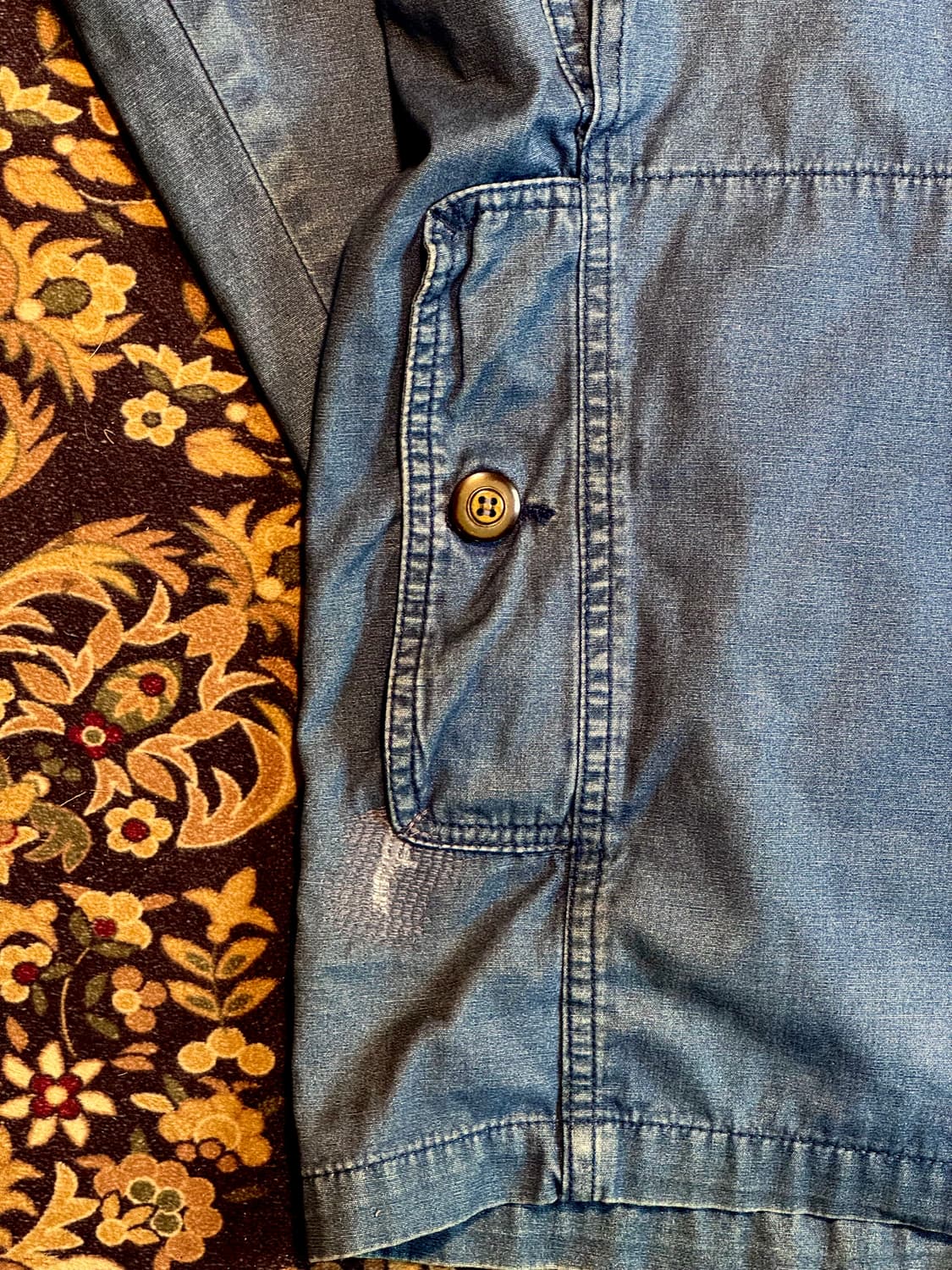 90s 올드 갭 트윌코튼 헌팅자켓 상품이미지9