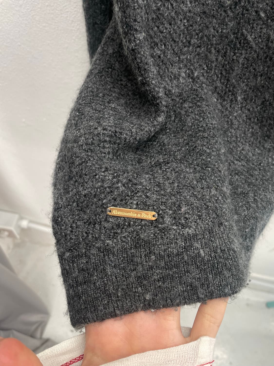 아베크롬비 사이드지퍼 니트 상품이미지4