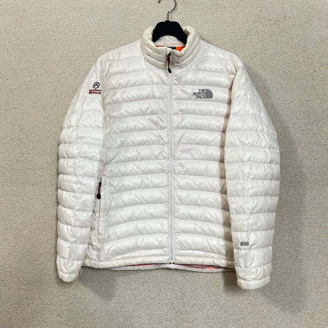 (M) 노스페이스 써밋시리즈 800 화이트 경량패딩 상품이미지1