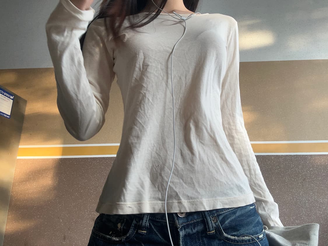 아메리칸 어패럴 롱슬리브 티셔츠 상품이미지2