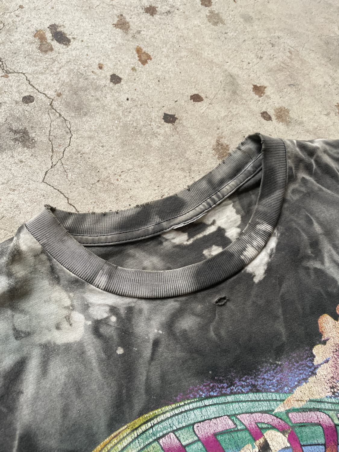 90s Led Zeppelin Tie-die Distressed Tee 상품이미지9