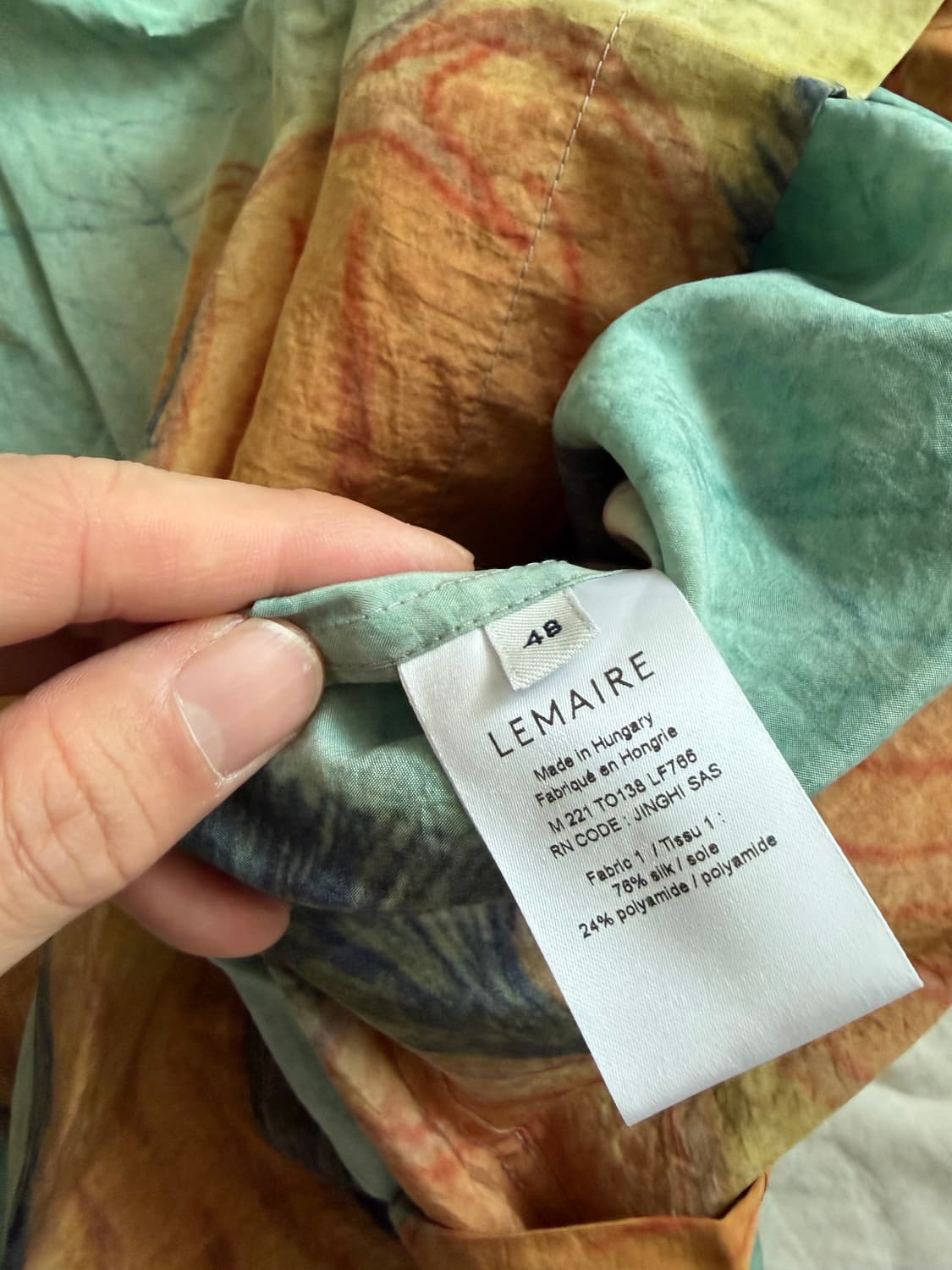 르메르 요아쿰 드라이실크 티셔츠 상품이미지3