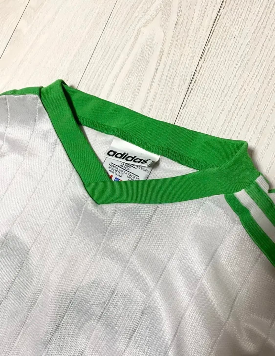(XL) 90s USA제 빈티지 아디다스 트레포일 저지 상품이미지6