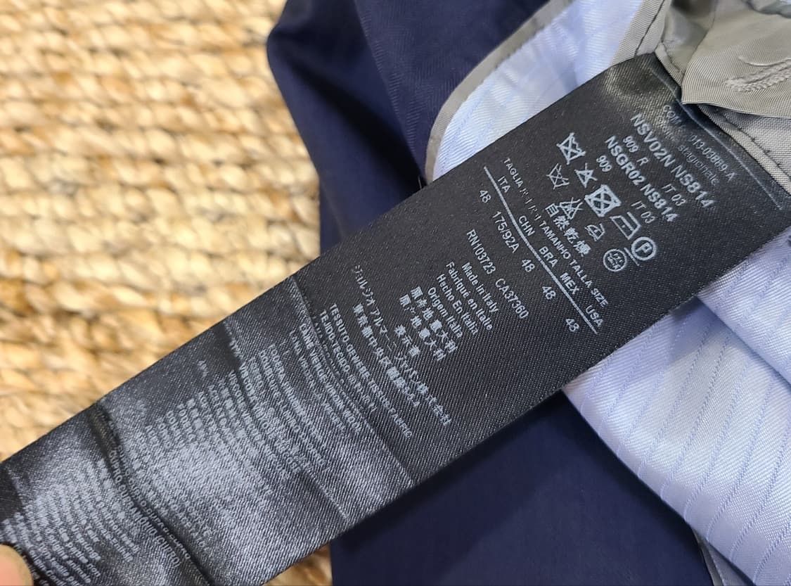 조르지오 아르마니 네이비 블레이져 상품이미지8