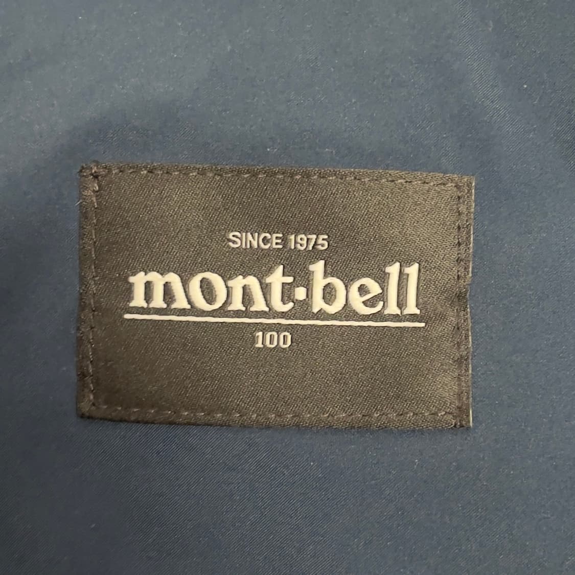 몽벨 웜 웨더 에디션 블루 바람막이 자켓  상품이미지5