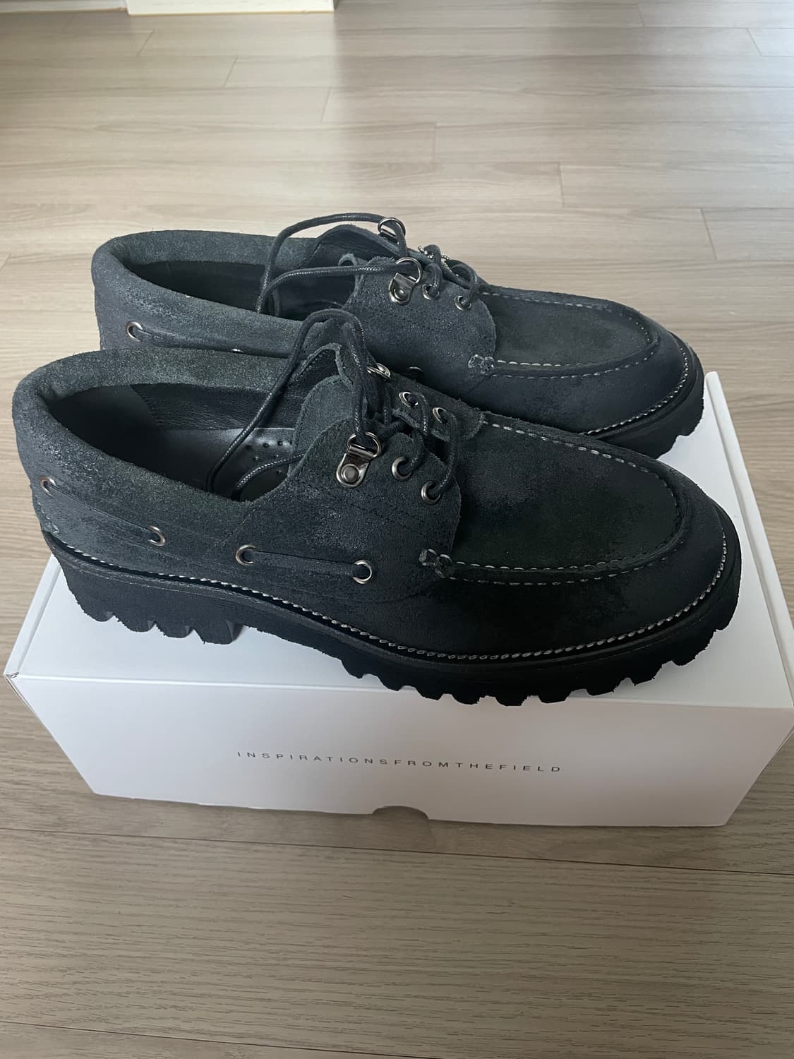 야세x피로 보트슈즈 블랙 270 상품이미지3