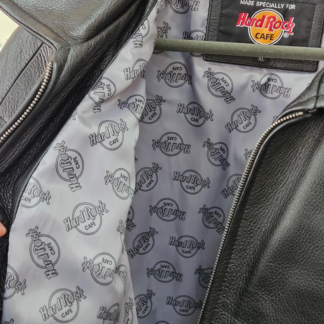 하드락카페 시카고 레더자켓 상품이미지6