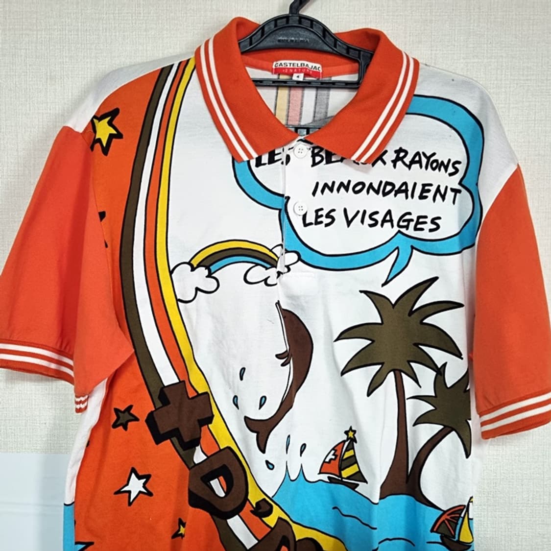 까스텔바작 일본정품 프린트 티셔츠 상품이미지2