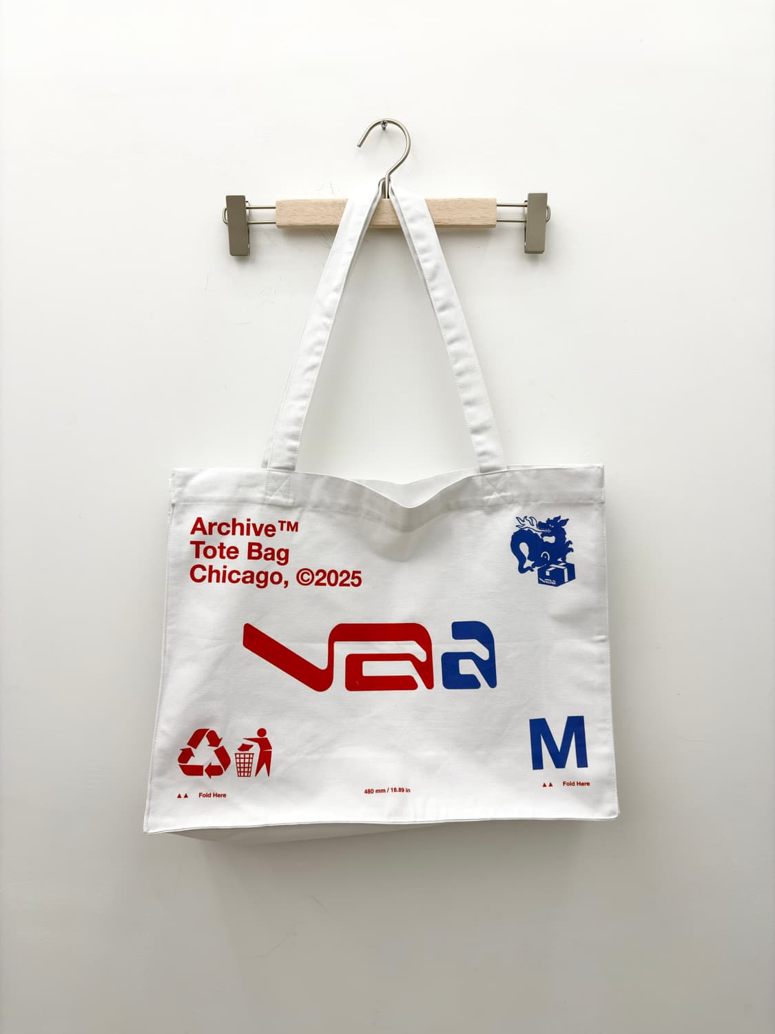 TOTE BAG VAA WHITE 상품이미지1
