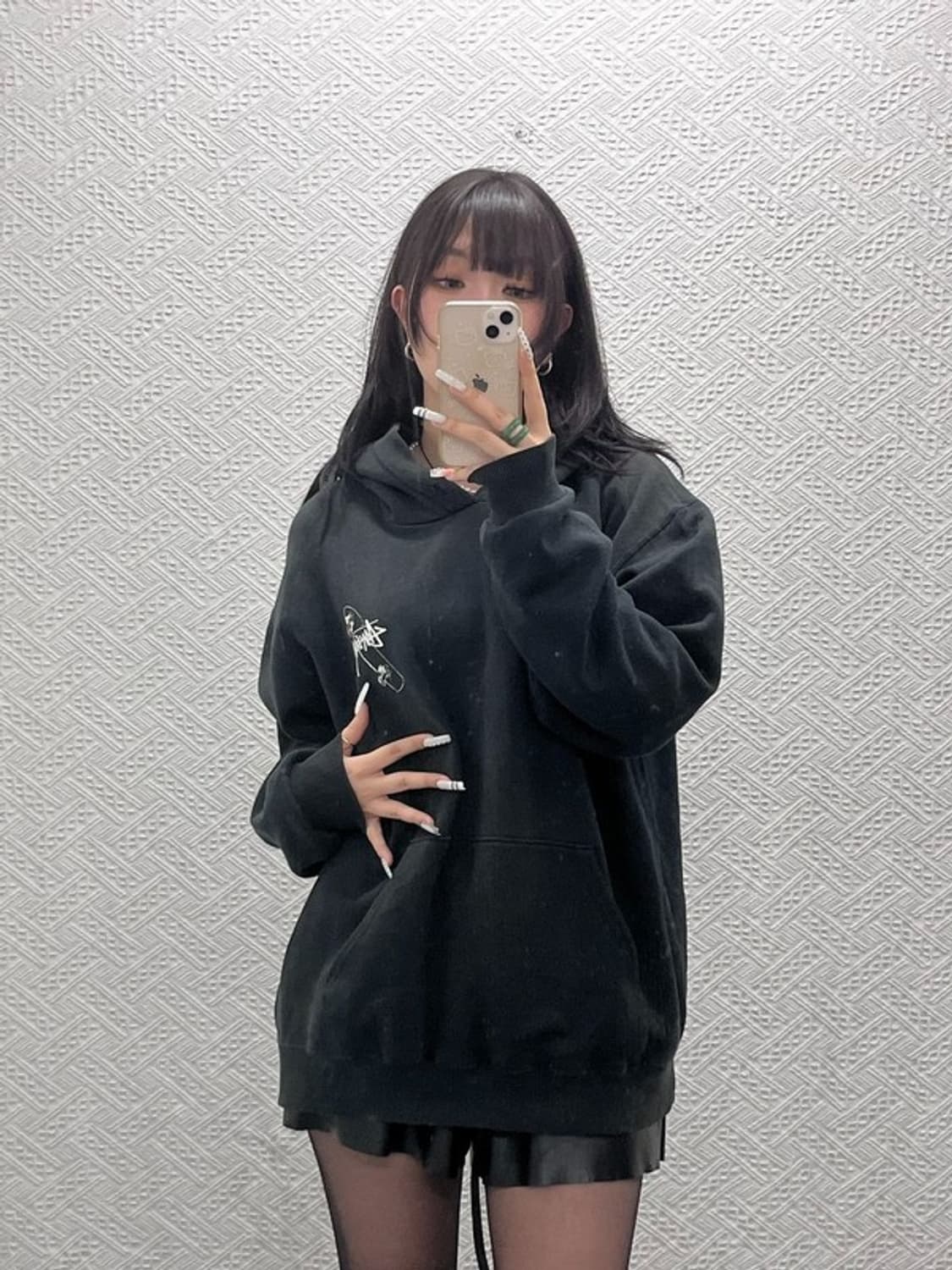 스투시 스트릿 빅 사운드 집 프린팅 후드티 L C11002 상품이미지2