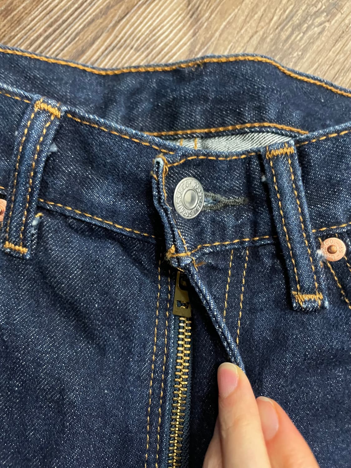 리바이스 505 레귤러 데님 팬츠 상품이미지5