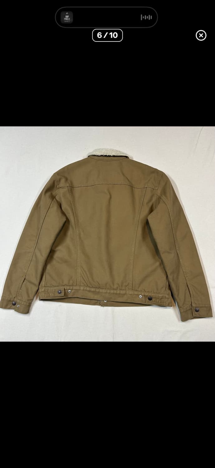 L) 리바이스 양털 셰르파 자켓 데님 트러커 자켓 상품이미지5