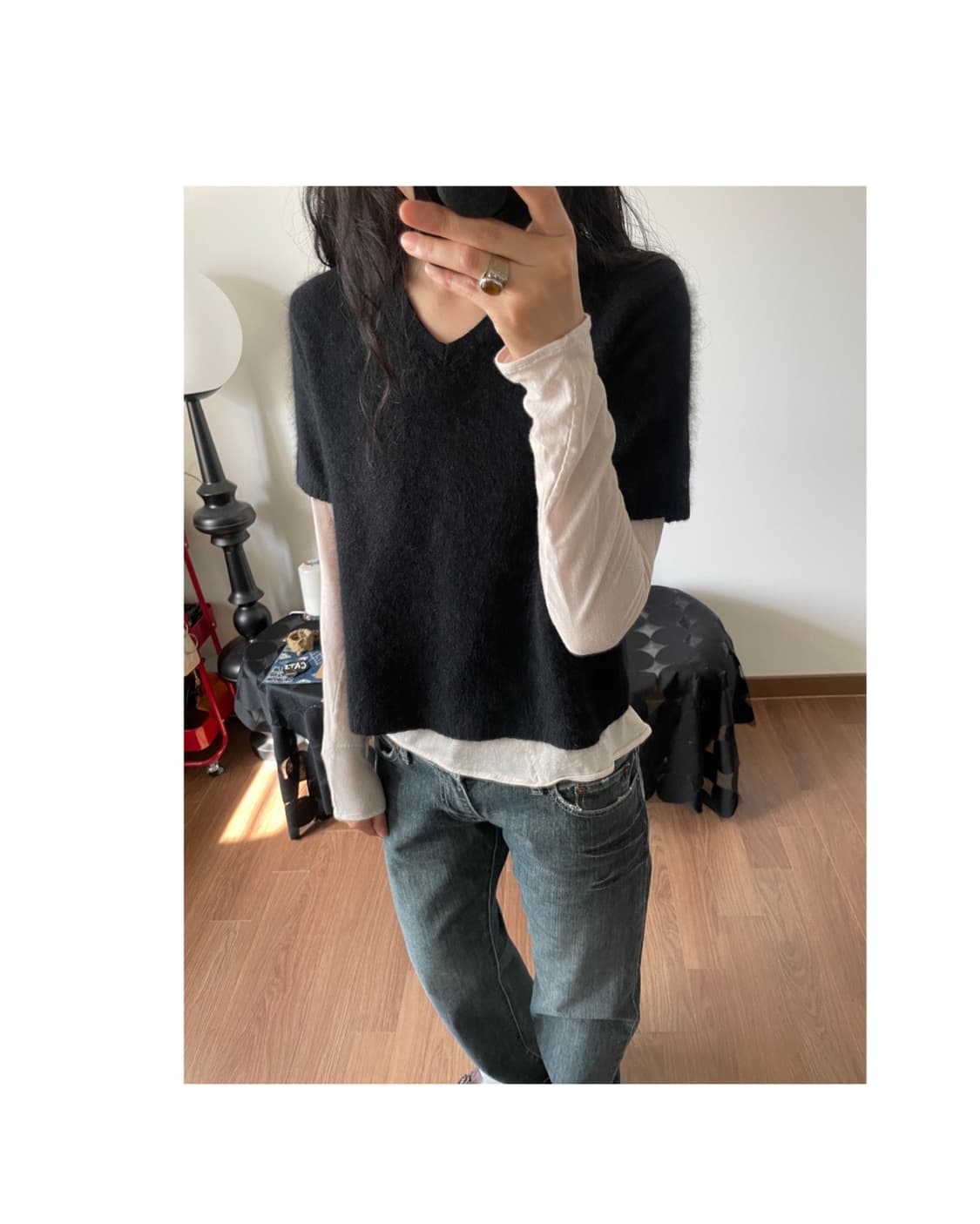 hairy half knit 상품이미지4