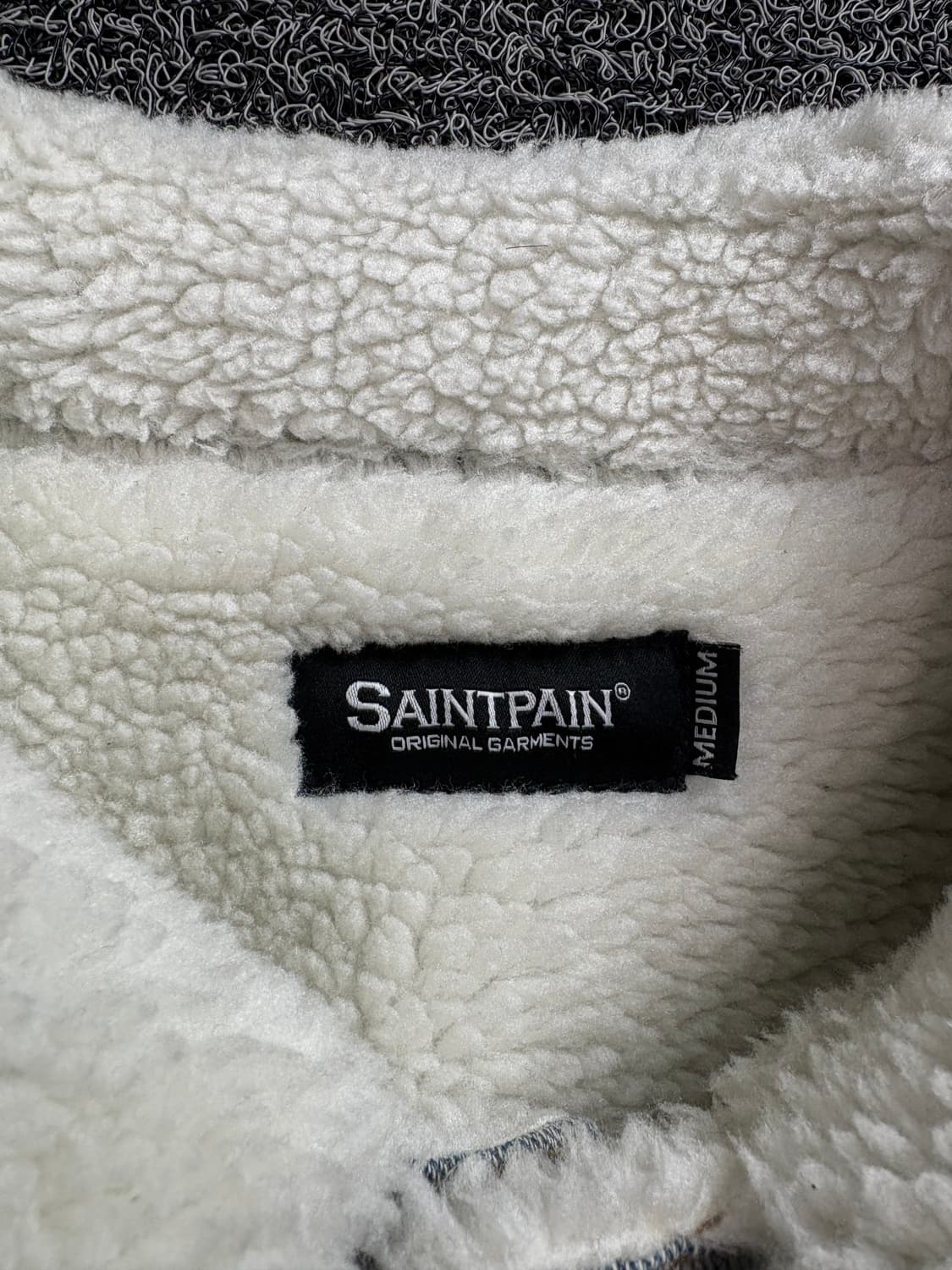 세인트 페인 보아 데님 쉐르파 자켓 2672 상품이미지4