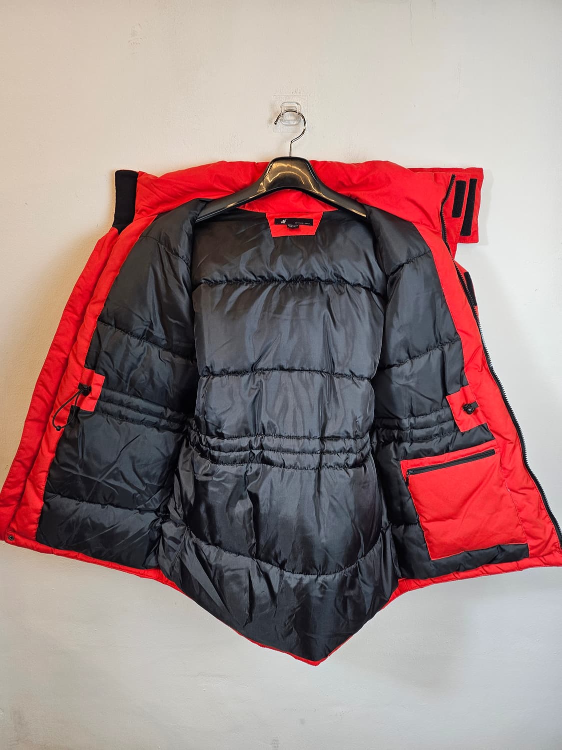 DESIGN BY ITALY 빨간색 패딩 95(M) 상품이미지6