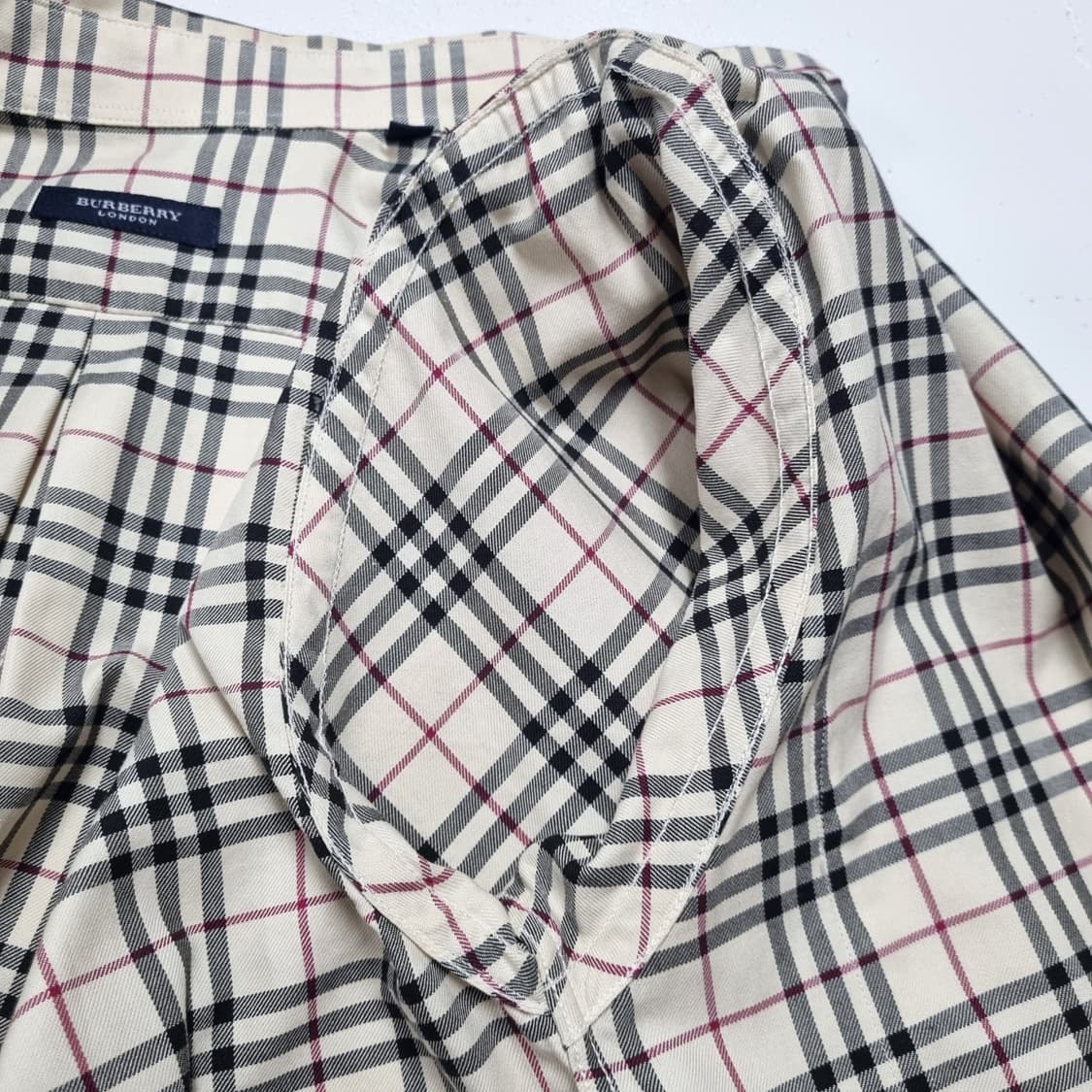 버버리 노바체크 셔츠 - S 상품이미지8