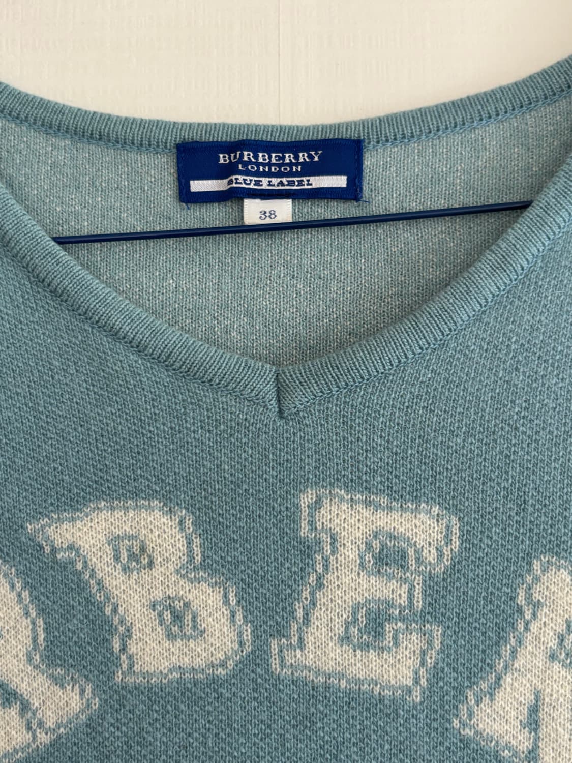 버버리 블루라벨 하프 니트 상품이미지2