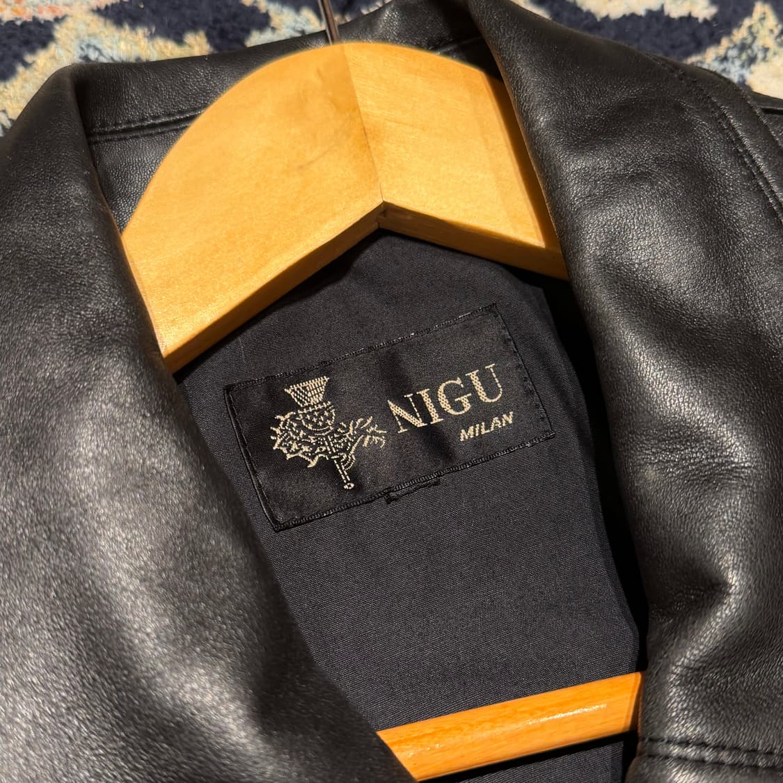 밀라노 양가죽 헌팅 자켓 L 상품이미지2