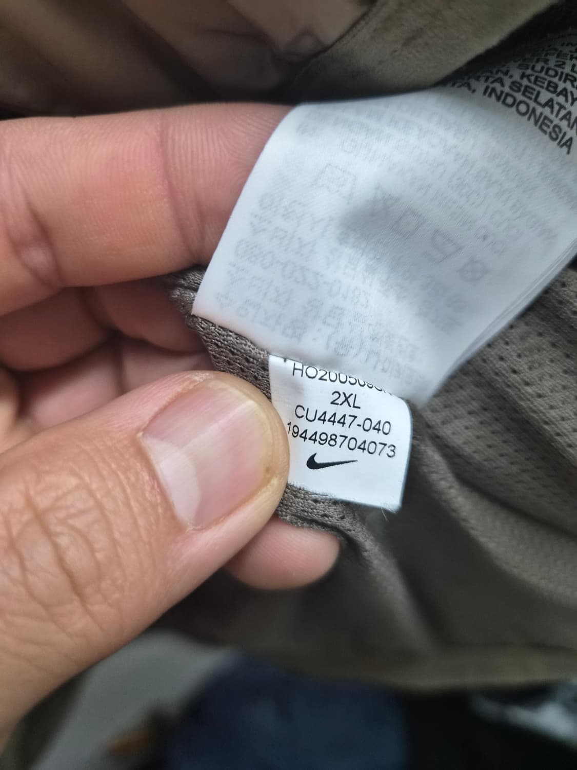 XXL) 나이키 헤리티지 플리스 점퍼 팝니다 상품이미지6