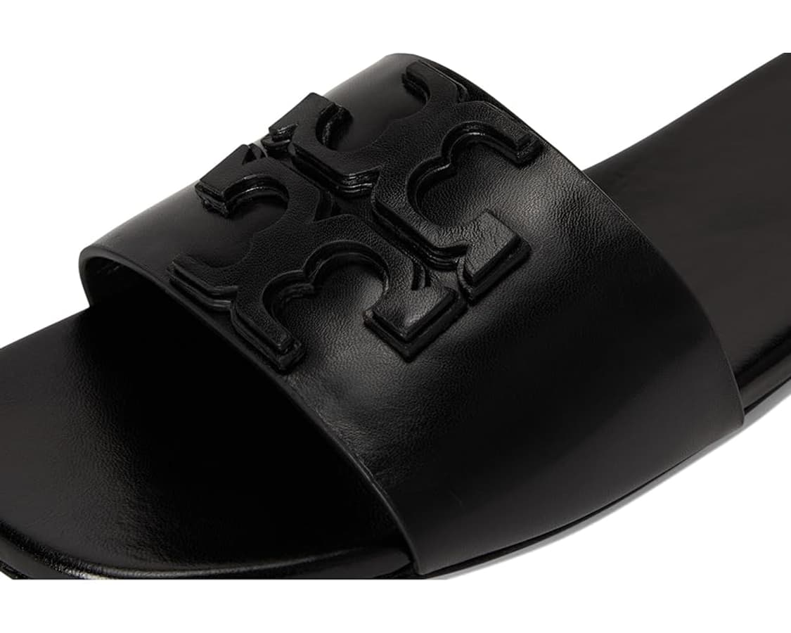 토리버치 ines 더블티 플랫 슬라이드 샌들 perpect black 상품이미지5